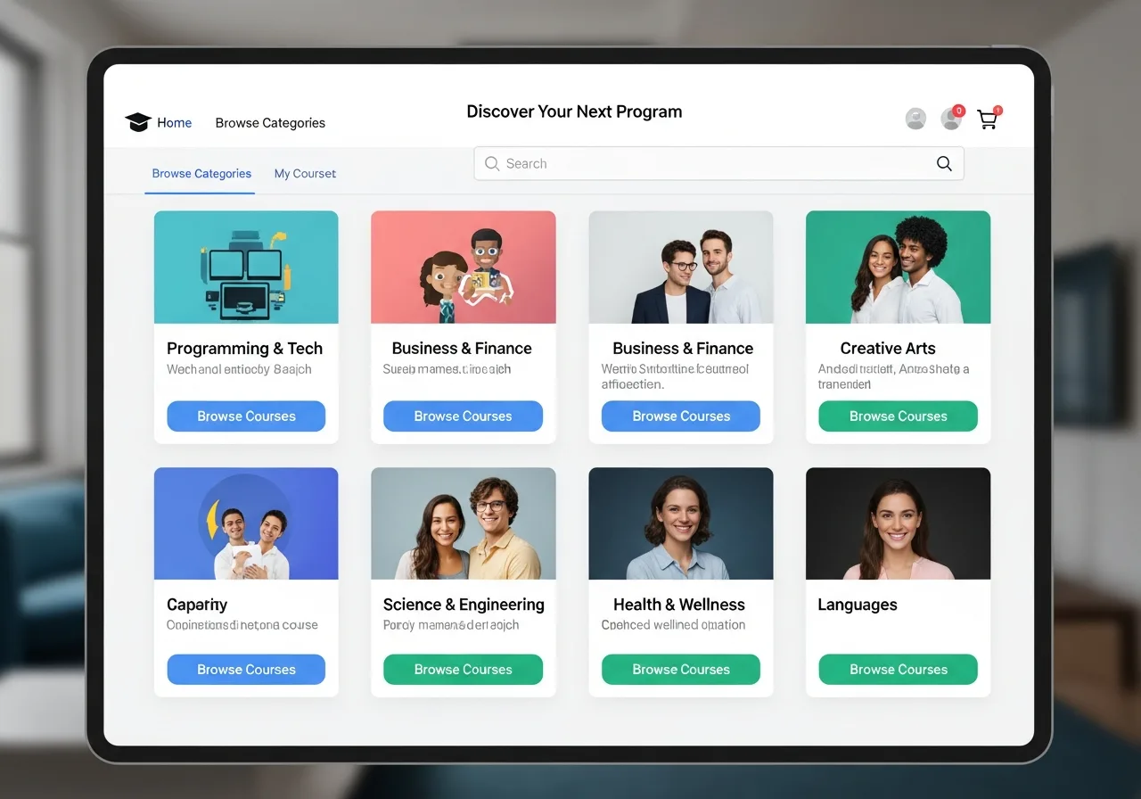 Blue Glow — Personalisierte Dashboard