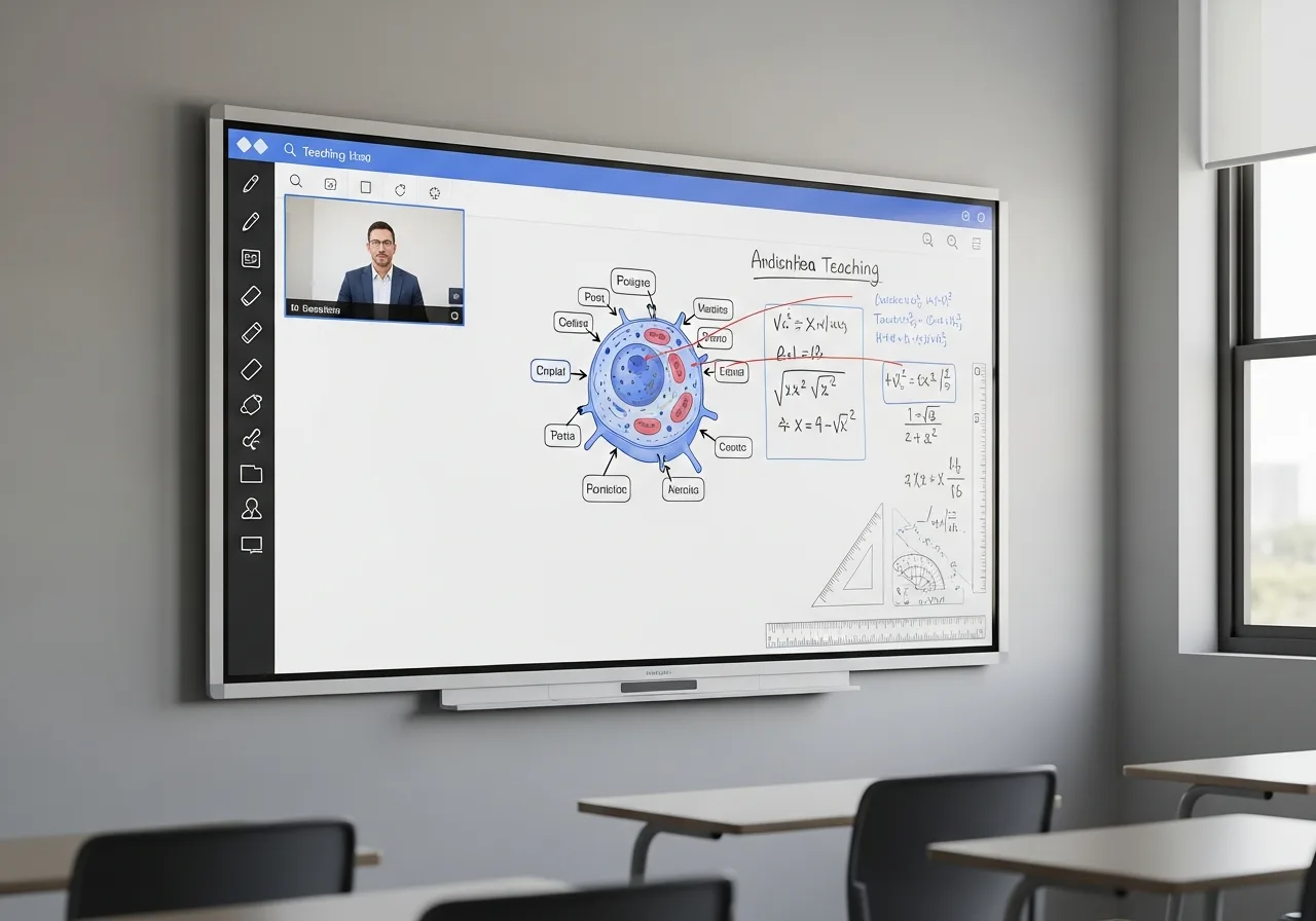 Blue Glow — E-Learning Plattform